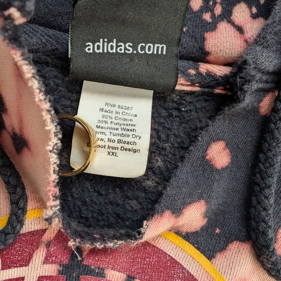 🚨 Cleveland Cavs Bleached Hoodie (2X) - Picture 5 of 7